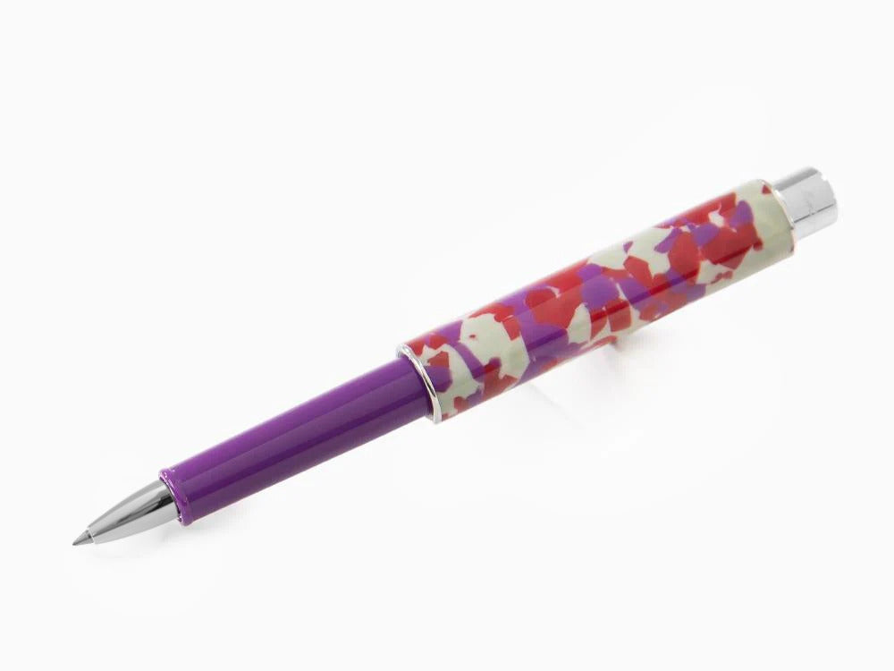 Roller Montegrappa Gnomo Obsession Midnight, Résine, Violet, ISGNORAL