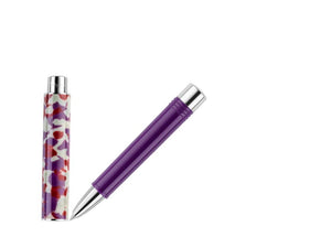 Roller Montegrappa Gnomo Obsession Midnight, Résine, Violet, ISGNORAL