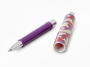 Roller Montegrappa Gnomo Obsession Midnight, Résine, Violet, ISGNORAL