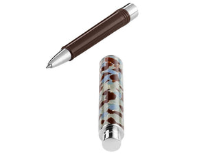 Roller Montegrappa Gnomo Obsession Mocha, Résine, Marron, ISGNORAW