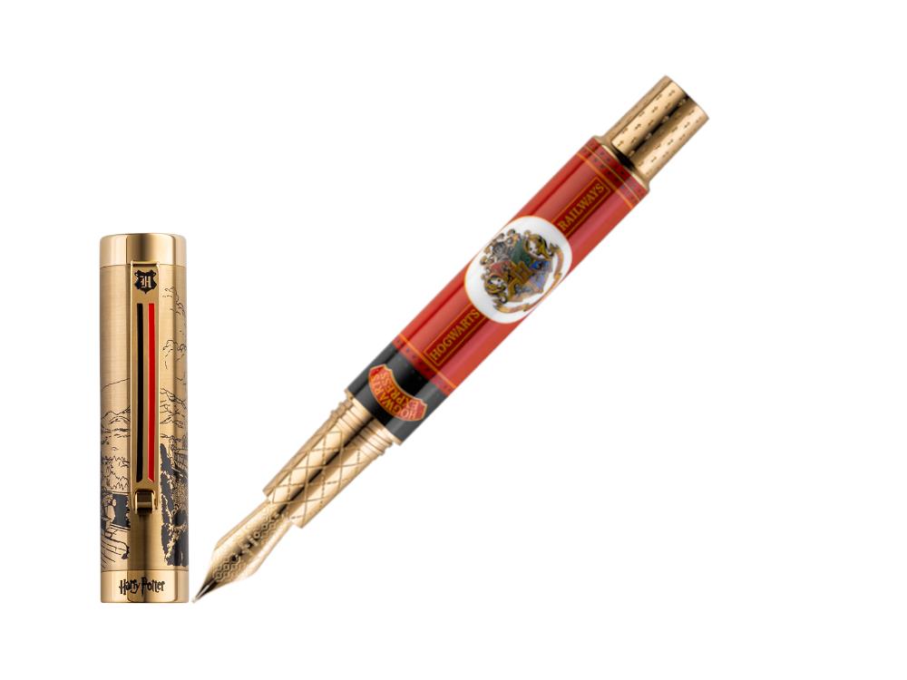 Stylo Plume Montegrappa Harry Potter: Platform 9¾, Acier, ISHPR-PF