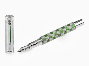 Stylo Plume Montegrappa Harry Potter Slytherin, Vert, ISHPR-ST