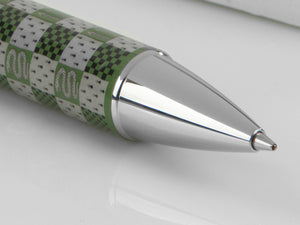 Stylo bille Montegrappa Harry Potter Slytherin, Acier inoxidable, Vert, ISHPRBST