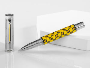 Roller Montegrappa Harry Potter Hufflepuff, Acier inoxidable, Jaune, ISHPRRHP