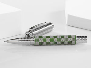 Roller Montegrappa Harry Potter Slytherin, Acier inoxidable, Vert, ISHPRRST