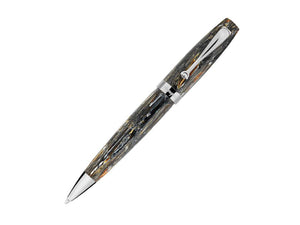 Stylo bille Montegrappa Mia Meteor Shower, Noir/Orange Édition spéciale ISMIABI3