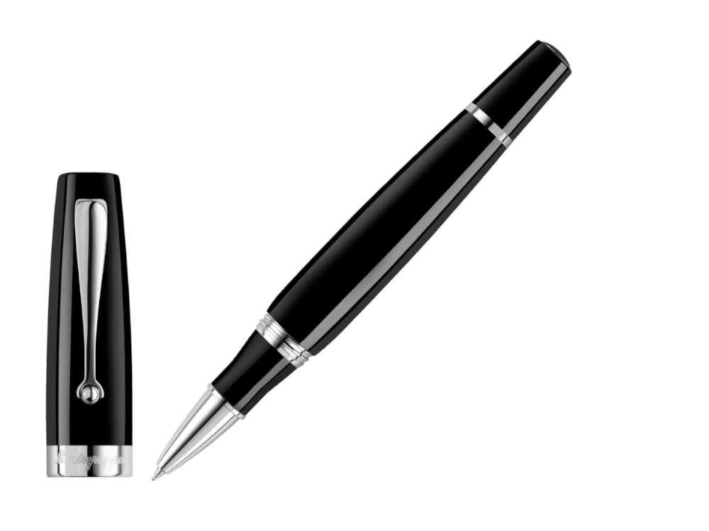 Roller Montegrappa Mia, Résine Montegrappite, Noir, Édition spéciale, ISMIARIC