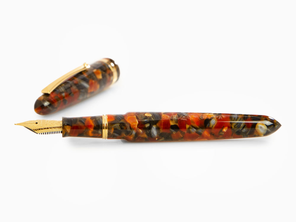 Stylo Plume Montegrappa Venetia Plume Agate, Acier inoxydable, ISVEN_AJ