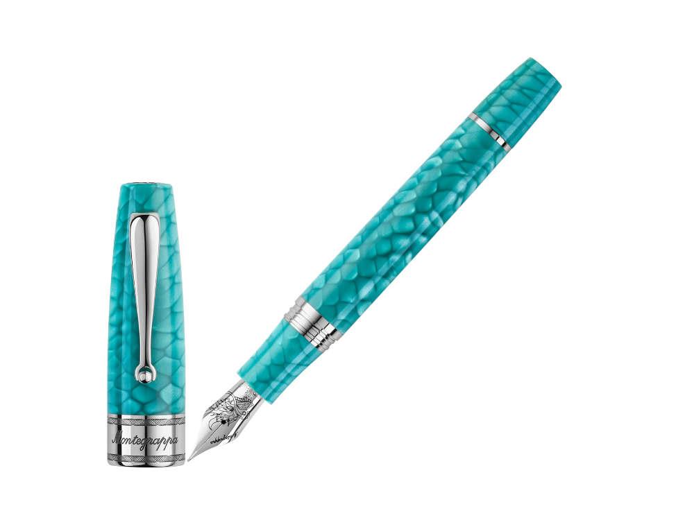 Stylo Plume Montegrappa Regal Year Of The Dragon Blue Lagoon, ISYDN-IB-1