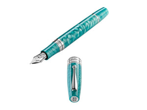 Stylo Plume Montegrappa Regal Year Of The Dragon Blue Lagoon, ISYDN-IB-1