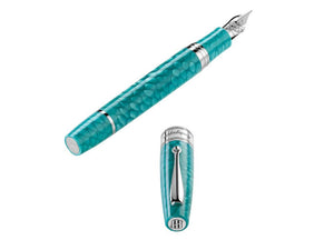 Stylo Plume Montegrappa Regal Year Of The Dragon Blue Lagoon, ISYDN-IB-1