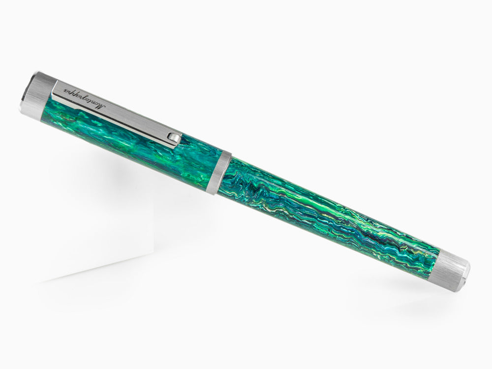 Roller Montegrappa Zero Zodiac Sagittarius, Montegrappite, Acier, ISZEZRIP-G10