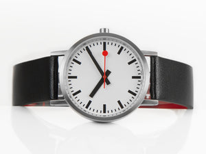 Montre à quartz Mondaine Classic Pure, Blanc, 36mm, A660.30314.16OM