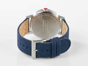 Montre à Quartz Mondaine SBB Classic, Bleu, 40 mm, Textile, A660.30360.40SBD