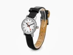 Montre à Quartz Mondaine SBB Evo2 Petite, Blanc, 26mm, Cuir, MSE.26110.LB