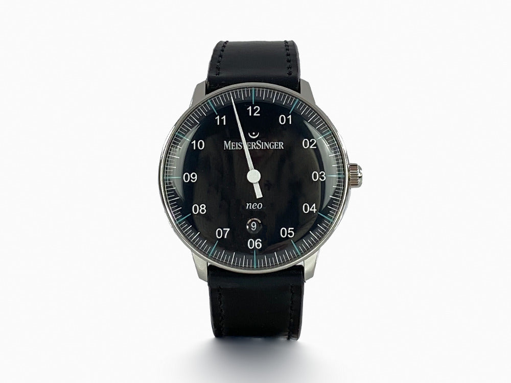 Montre Automatique Meistersinger Neo Plus Azureblue, Jour, NE402T