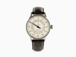 Montre Automatique Meistersinger Pangaea Day Date, ETA 2836-2, 40mm. PDD903SG02W