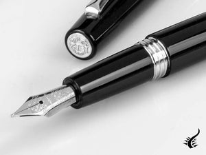 Stylo Plume Montegrappa Armonia, Résine, Noir, ISANR-AC