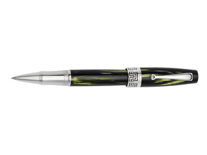 Stylo Roller Montegrappa Extra - "Black Bamboo" - Celluloïd