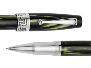 Stylo Roller Montegrappa Extra - "Black Bamboo" - Celluloïd