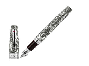 Stylo Plume Montegrappa Skulls & Roses, Edition Limitée, ISSKN-SE