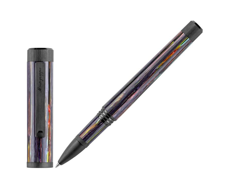 Roller Montegrappa Zero Zodiac Aquarius, Montegrappite, Violet, ISZEZRIC-V1