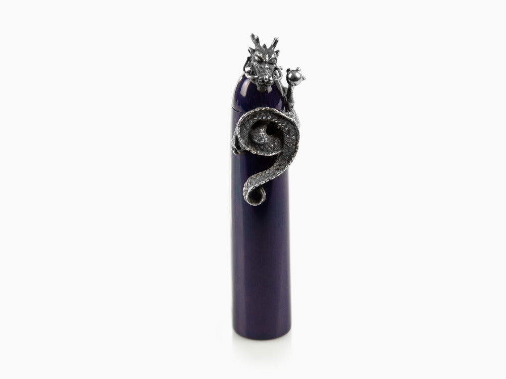 Nakaya Dragon II Stopper, Argent, Or 18k