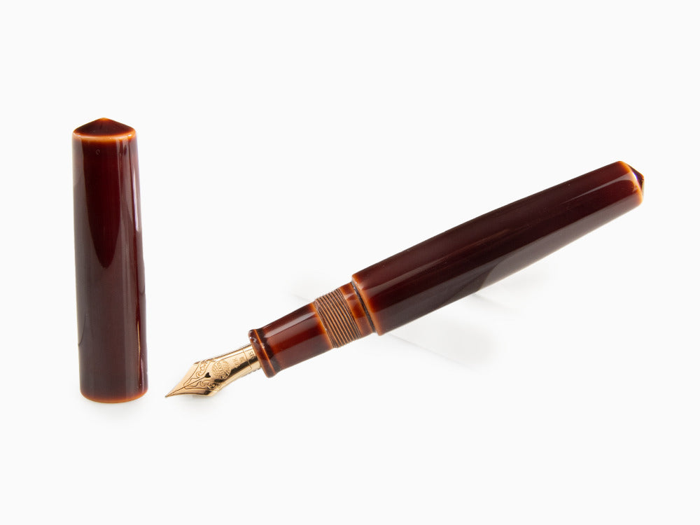 Stylo Plume Nakaya Cigar  Toki-Tamenuri, Piccolo, Ébonite