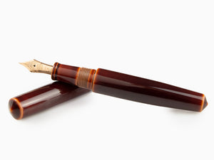 Stylo Plume Nakaya Cigar  Toki-Tamenuri, Piccolo, Ébonite