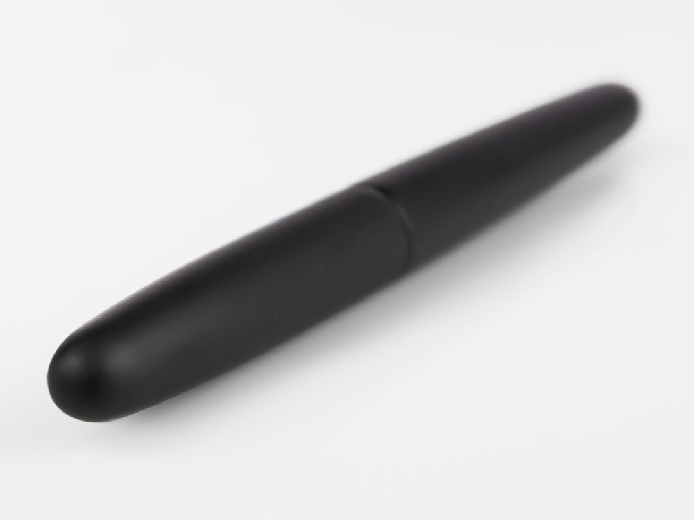 Stylo Plume Nakaya Cigar Portable, Black Hairline, Rodhium