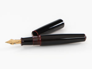 Stylo Plume Nakaya Cigar Piccolo, Kuro-Tamenuri, Ebonite, Music