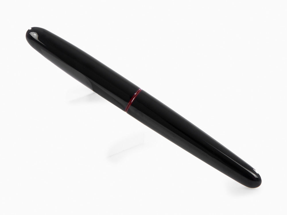 Stylo Plume Nakaya Cigar Portable, Kuro-Tamenuri, Plume Élastique