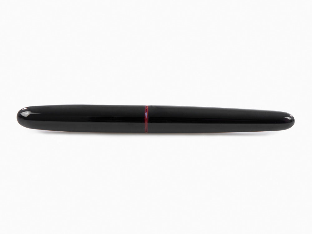 Stylo Plume Nakaya Cigar Portable, Kuro-Tamenuri, Plume Élastique