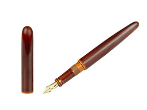 Stylo Plume Nakaya Cigar Long, Toki Tamenuri, Laque urushi sur ébonite