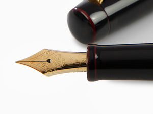 Stylo Plume Nakaya Neo-Standard Kuro-Tamenuri, Ebonite Laque Urushi