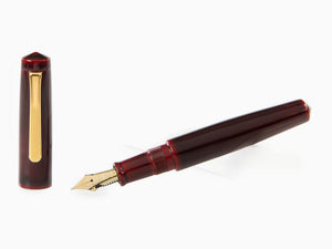 Stylo Plume Nakaya Writer Piccolo Aka Tamenuri, Plume Élastique