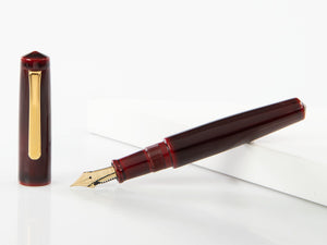 Stylo Plume Nakaya Writer Piccolo Aka Tamenuri, Plume Élastique