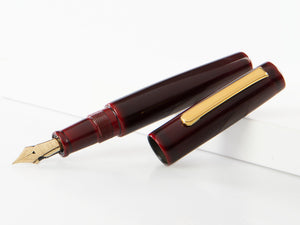 Stylo Plume Nakaya Writer Piccolo Aka Tamenuri, Plume Élastique