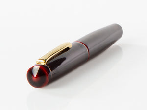 Stylo Plume Nakaya Writer Piccolo Aka Tamenuri, Plume Élastique