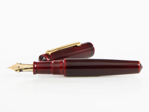 Stylo Plume Nakaya Writer Piccolo Aka Tamenuri, Plume Élastique