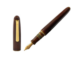 Stylo Plume Nakaya Writer Long, Heki Tamenuri, Laque urushi sur ébonite