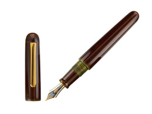 Stylo Plume Nakaya Writer Heki-Tamenuri, Portable, Plaqué Or, Music