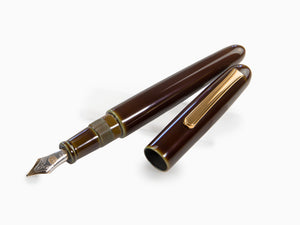 Stylo Plume Nakaya Writer Heki-Tamenuri, Portable, Plaqué Or, Music