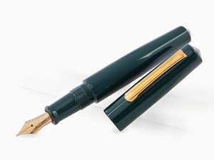 Stylo Plume Nakaya Writer Midori, Piccolo, Ebonite, Writer-MI-PIC-GP-AU