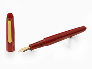 Stylo Plume Nakaya Writer Shu, Long, Laque urushi sur ébonite, PVD or