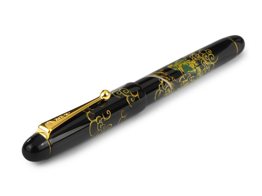 Stylo Plume Namiki Nippon Art Mount Fuji and Dragon, Maki-e, FK-35-SM-FR