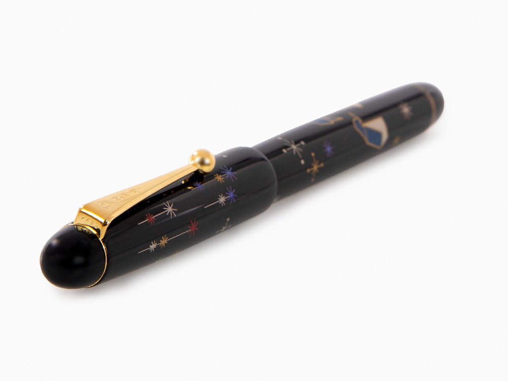 Stylo Plume Namiki Nippon Art Origami Penguin, Maki-e, FK-35-SM-PE
