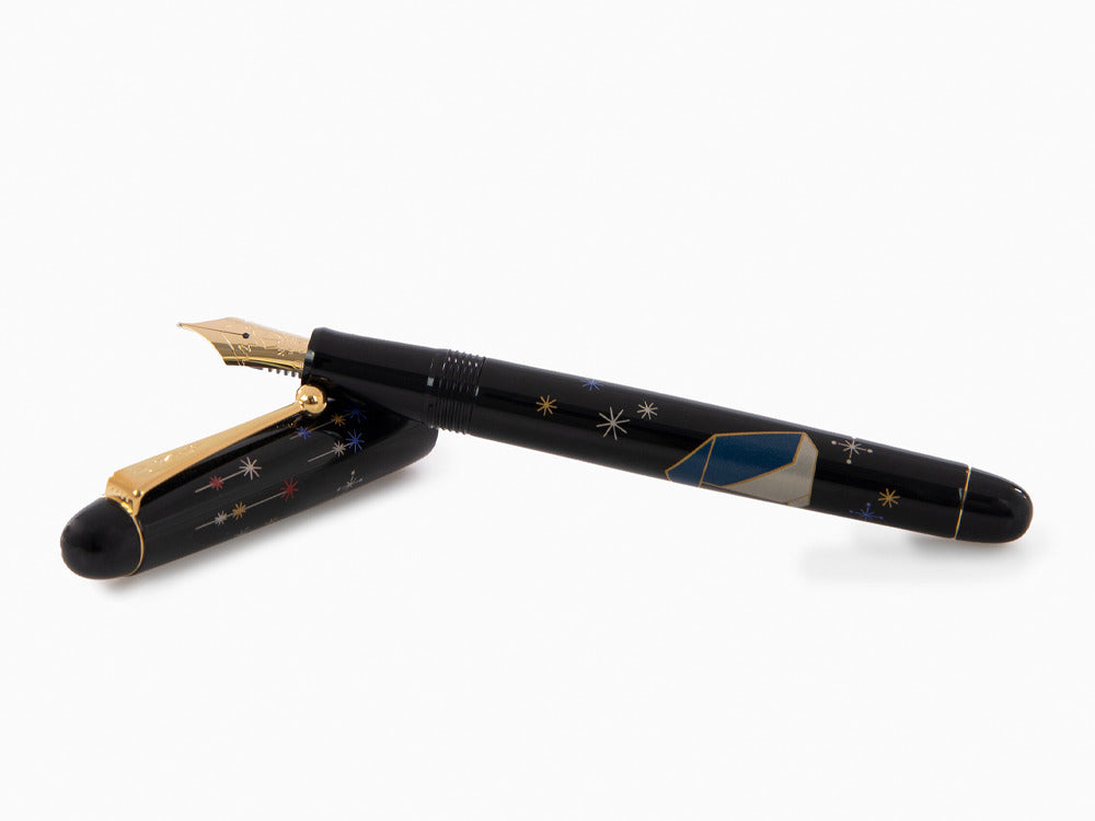 Stylo Plume Namiki Nippon Art Origami Penguin, Maki-e, FK-35-SM-PE