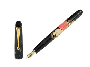 Stylo Plume Namiki Nippon Art 3 Beauties Ohisa Takashima, Maki-e, Or