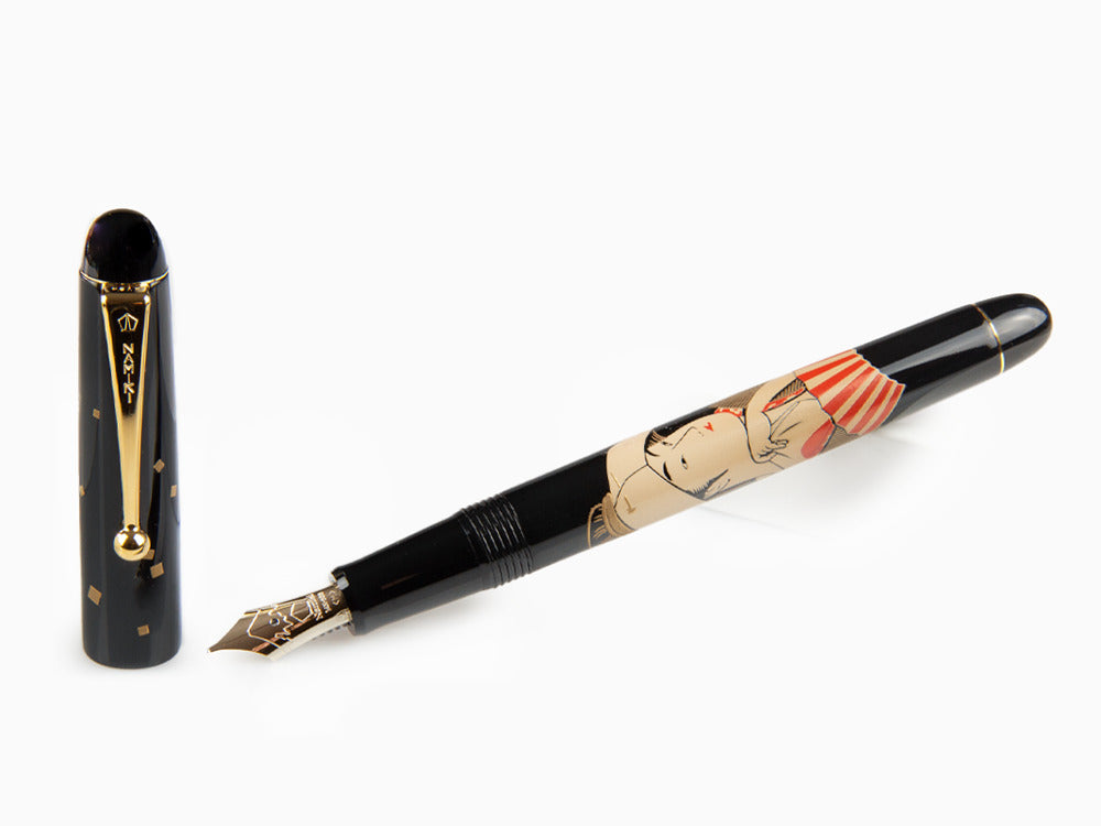Stylo Plume Namiki Nippon Art 3 Beautés Ukiyo-e Toyohina Tomimoto